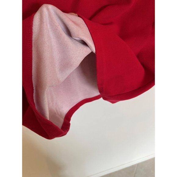 Talbot's Women's Medium Red Knit Top w/Zipper Embellishment - Picture 8 of 8